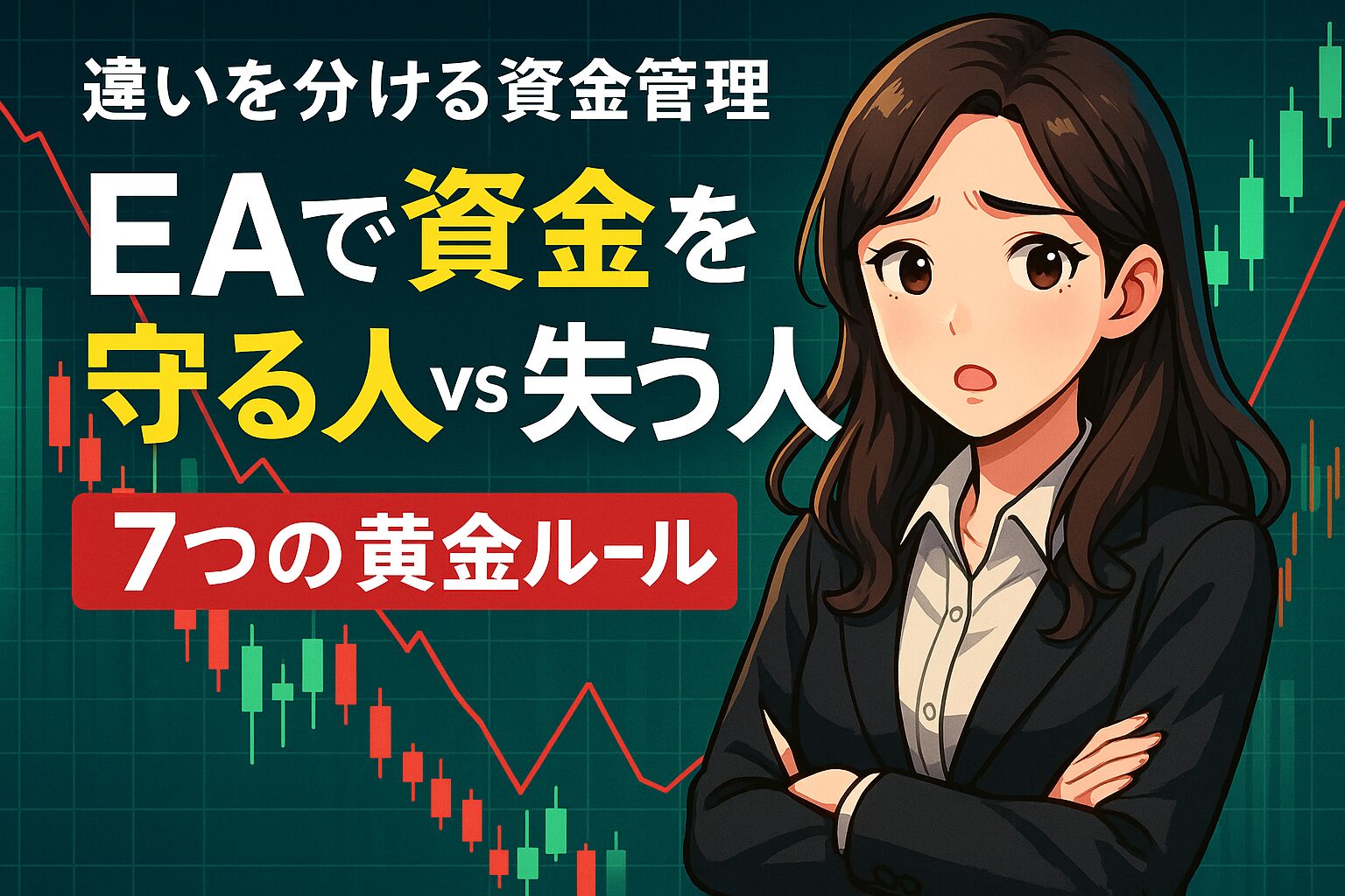 【なぜあなたのEAは資金を溶かすのか？】FX自動売買で破綻する9割が知らない資金管理の鉄則 | ネクサスFX